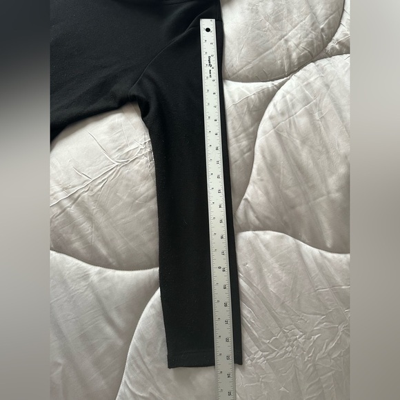 Comfy USA Megan zip-up black cardigan jacket sweater Medium - Picture 6 of 12